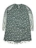 Stella McCartney 100% Polyester Stars Green Gray Dress Size 12 - photo 2