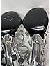 Prada 100% Patent Leather Metallic Silver Heels Size EU 40 - photo 12