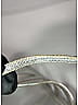 Prada 100% Patent Leather Metallic Silver Heels Size EU 40 - photo 10