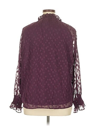 Anne Klein Long Sleeve Blouse (view 2)