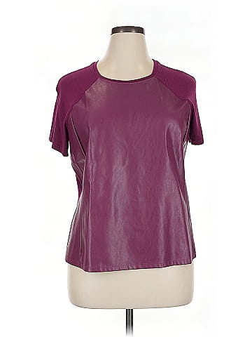 G by Giuliana Rancic Short Sleeve Top (view 1)