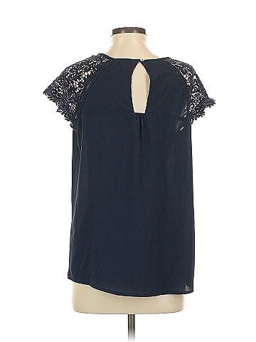 Roz & Ali Short Sleeve Blouse (view 2)