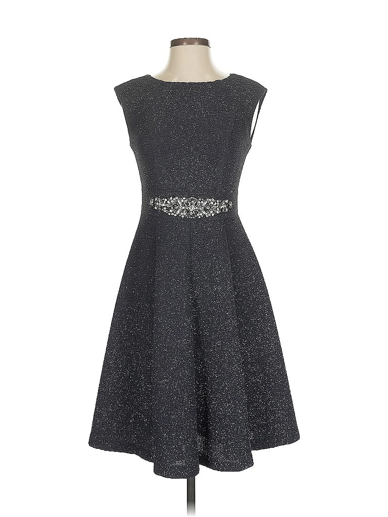 Click to view more detailed imagery on our partner's website Pre-owned Eliza J Cocktail Dress In Gray