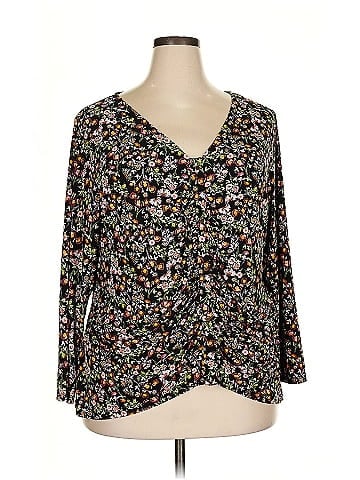 INC International Concepts 3/4 Sleeve Blouse (view 1)