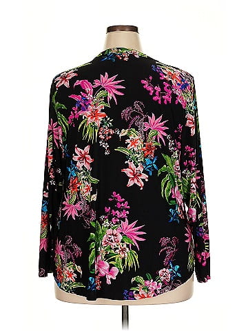 INC International Concepts Long Sleeve Blouse (view 2)