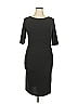Tahari by ASL Solid Black Cocktail Dress Size 16 - photo 1