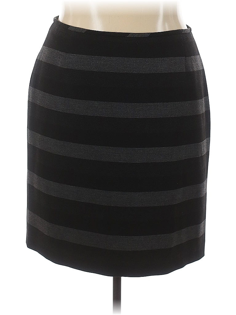 Tahari by ASL Stripes Black Formal Skirt Size 18 - photo 1