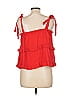 Gilli Red Sleeveless Blouse Size L - photo 2