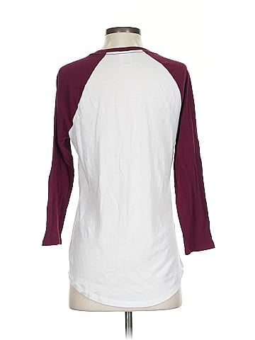 Victoria's Secret Pink 3/4 Sleeve T-Shirt (view 2)