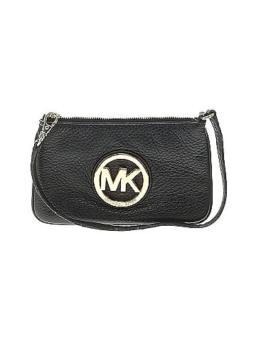 MICHAEL Michael Kors Leather Wristlet (view 1)