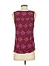 Market and Spruce 100% Rayon Burgundy Sleeveless Blouse Size S - photo 2