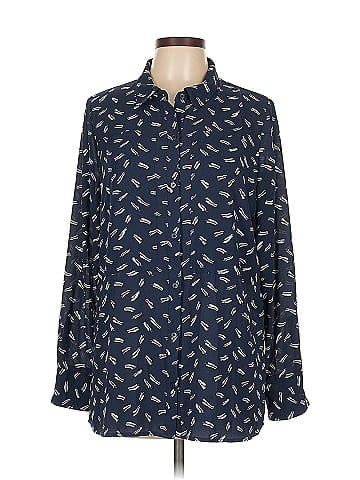 Alfani Long Sleeve Button-Down Shirt (view 1)