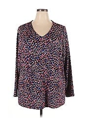 Susan Graver 3/4 Sleeve Blouse