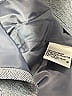 Le Suit 100% Polyester Chevron-herringbone Gray Blue Blazer Size 16 - photo 4