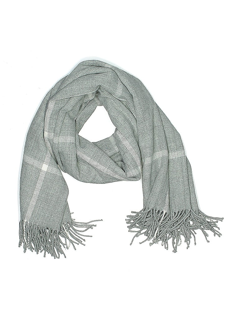 Pre-owned J.crew Factory Store Scarf In Gray
