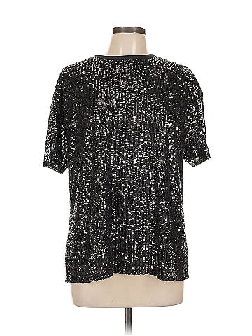 INC International Concepts Short Sleeve Blouse (view 1)