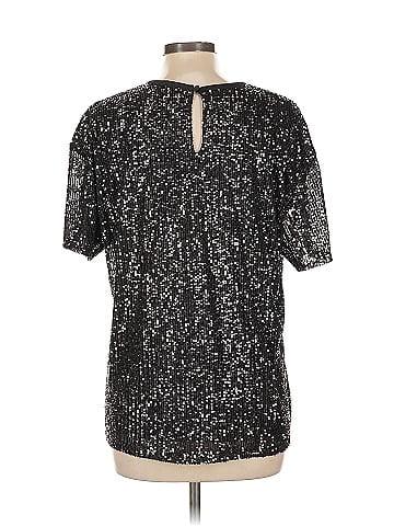 INC International Concepts Short Sleeve Blouse (view 2)