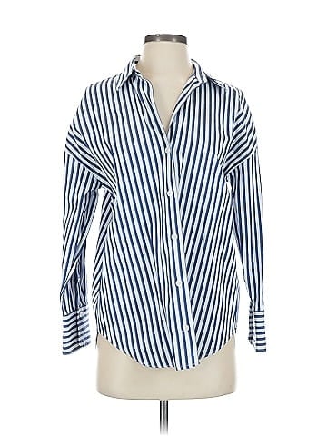 Zara Long Sleeve Button-Down Shirt (view 1)