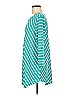 Ruby Rd. Stripes Teal Blue 3/4 Sleeve T-Shirt Size M - photo 4