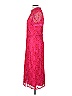 ML Monique Lhuillier 100% Polyester Pink Cocktail Dress Size 12 - photo 4
