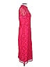 ML Monique Lhuillier 100% Polyester Pink Cocktail Dress Size 12 - photo 3