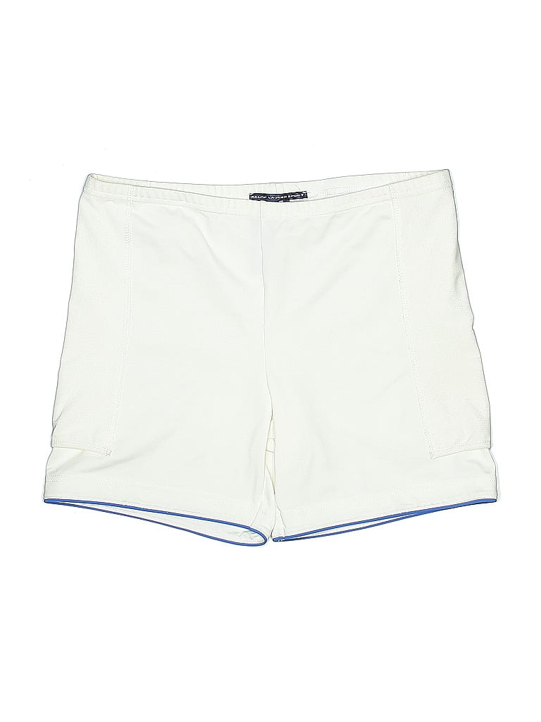 Ralph Lauren Sport Solid Ivory Athletic Shorts Size L - photo 1