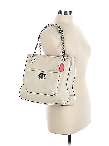 Coach Leather Tote (view 2)