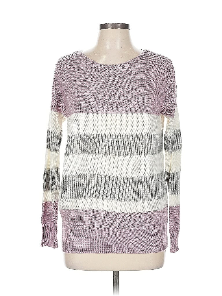 Pre-owned Soho Jeans New York & Company Pullover Sweater In Purple