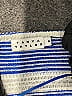 Tanya Taylor 100% Cotton Stripes Blue Casual Dress Size 6 - photo 7