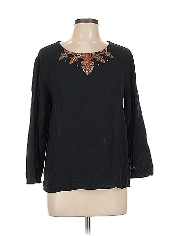 Carole Little 3/4 Sleeve Blouse (view 1)