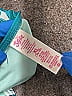 Justice Tropical Teal Two Piece Swimsuit Size 16 - 18 - photo 3