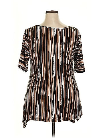Dana Buchman Short Sleeve Blouse (view 2)