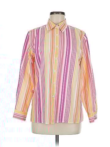 Foxcroft Long Sleeve Button-Down Shirt (view 1)