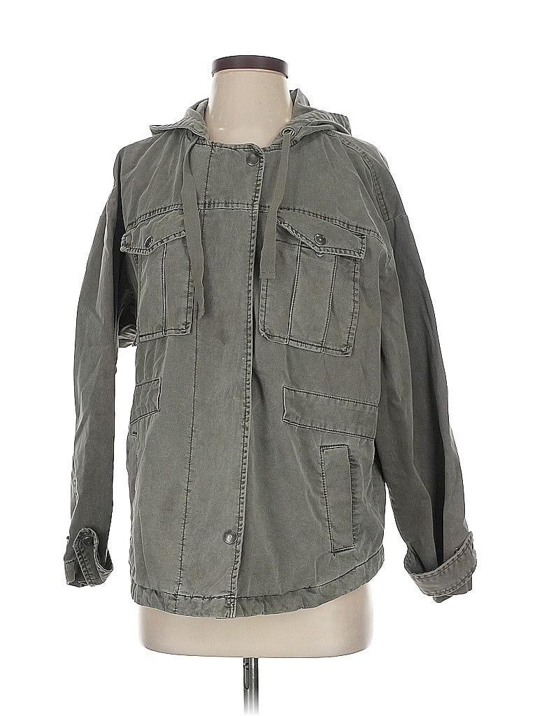 Pre-owned American Eagle Shoes Jacket In Green