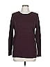Soho JEANS NEW YORK & COMPANY 100% Acrylic Burgundy Pullover Sweater Size L - photo 1