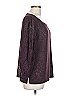 Soho JEANS NEW YORK & COMPANY Purple Pullover Sweater Size L - photo 3