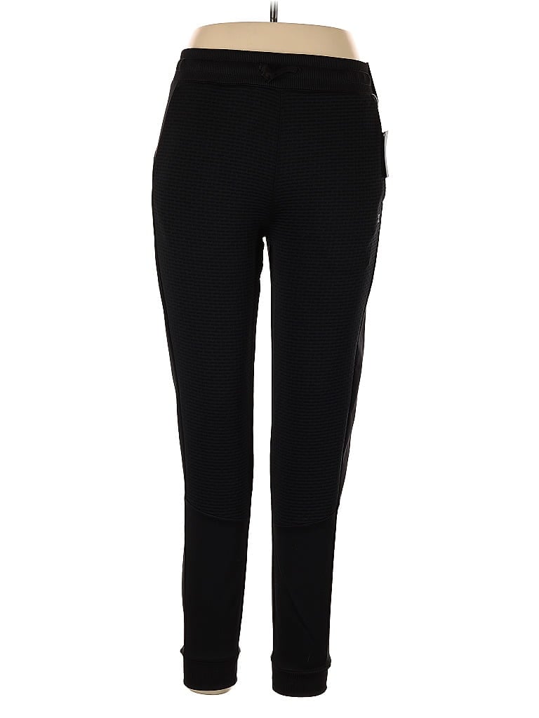 Xersion 100% Polyester Houndstooth Black Active Pants Size 18 - photo 1