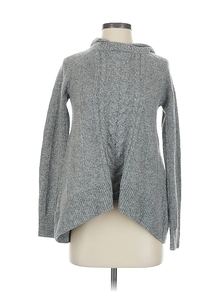 MOTH Pre-owned Wool Pullover Sweater In Gray