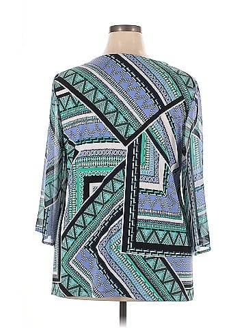 JM Collection 3/4 Sleeve Blouse (view 2)