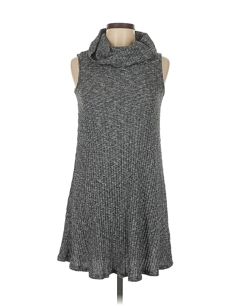 Pre-owned Eyeshadow Casual Dress In Gray