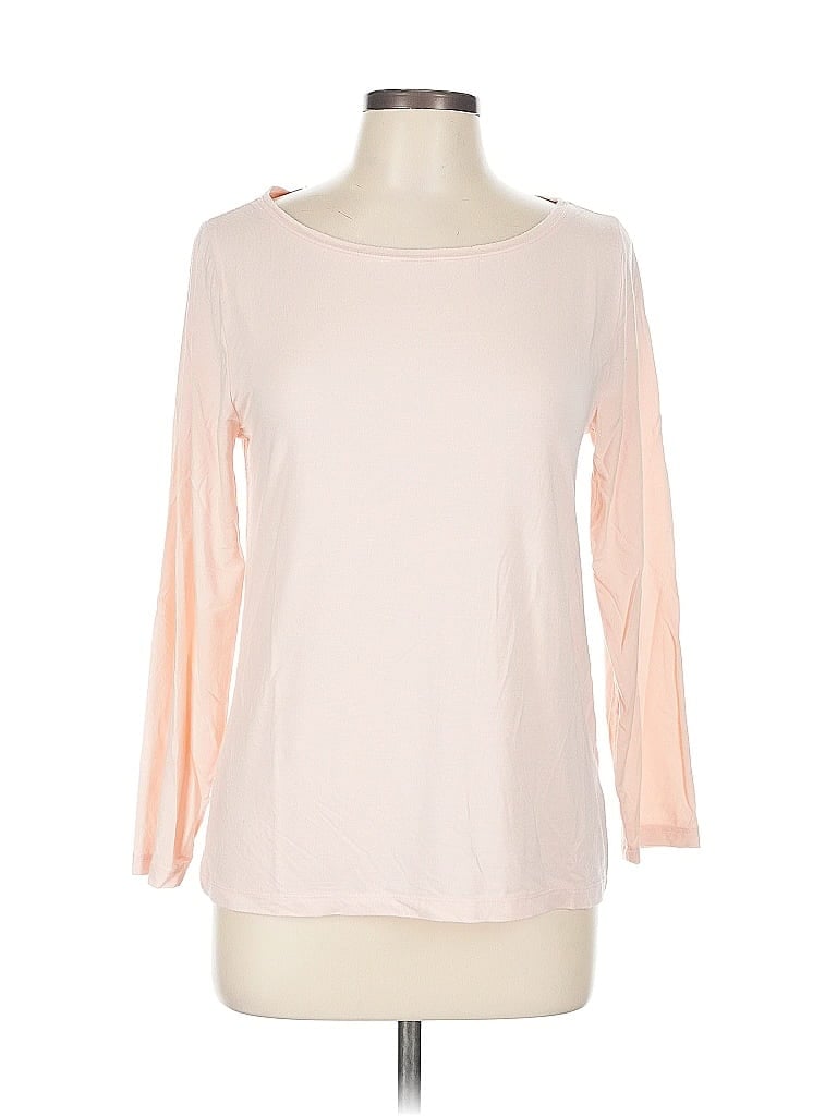 J.Crew 365 Pink 3/4 Sleeve T-Shirt Size L - photo 1