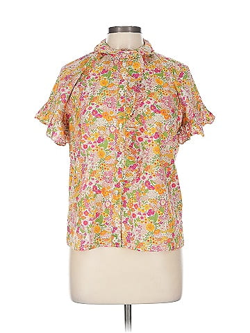 Liberty Art Fabrics for J.Crew Short Sleeve Blouse (view 1)