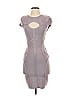 Bebe Gray Cocktail Dress Size XS - photo 1