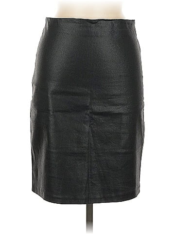 ALLSAINTS Faux Leather Skirt (view 1)
