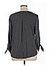 Fortune + Ivy 100% Polyester Gray 3/4 Sleeve Blouse Size XL - photo 2