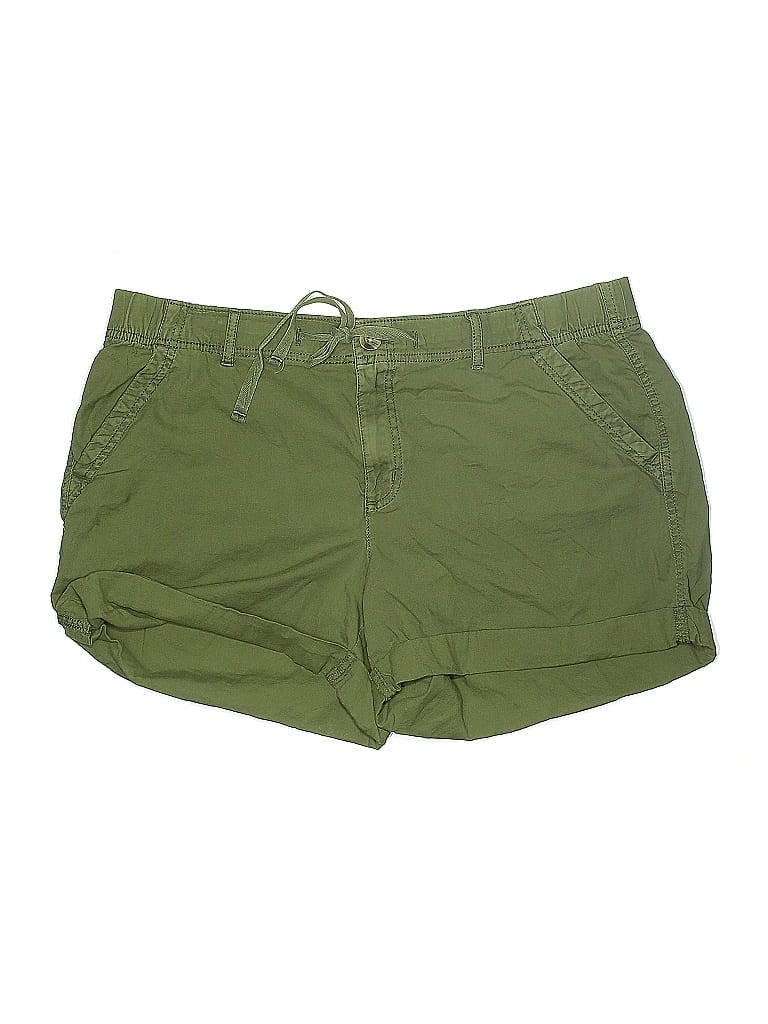 Pre-owned Sonoma Goods For Life Khaki Shorts In Green
