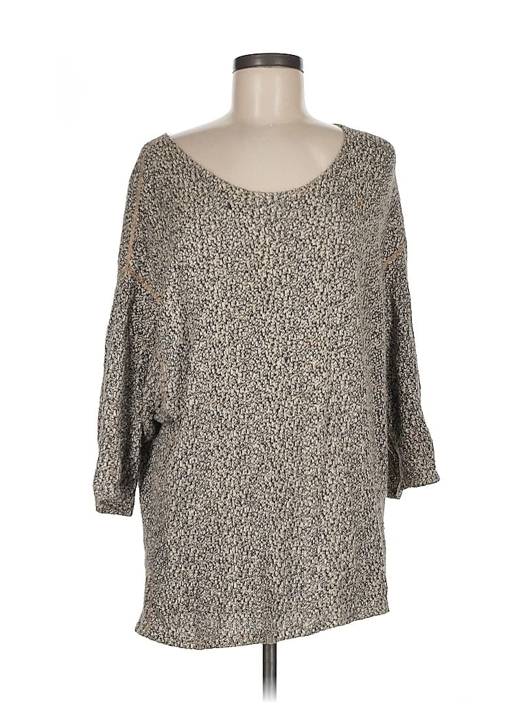 Pre-owned American Apparel Pullover Sweater In Brown