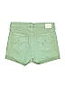 Adriano Goldschmied Stars Green Denim Shorts Size 26 waist - photo 2