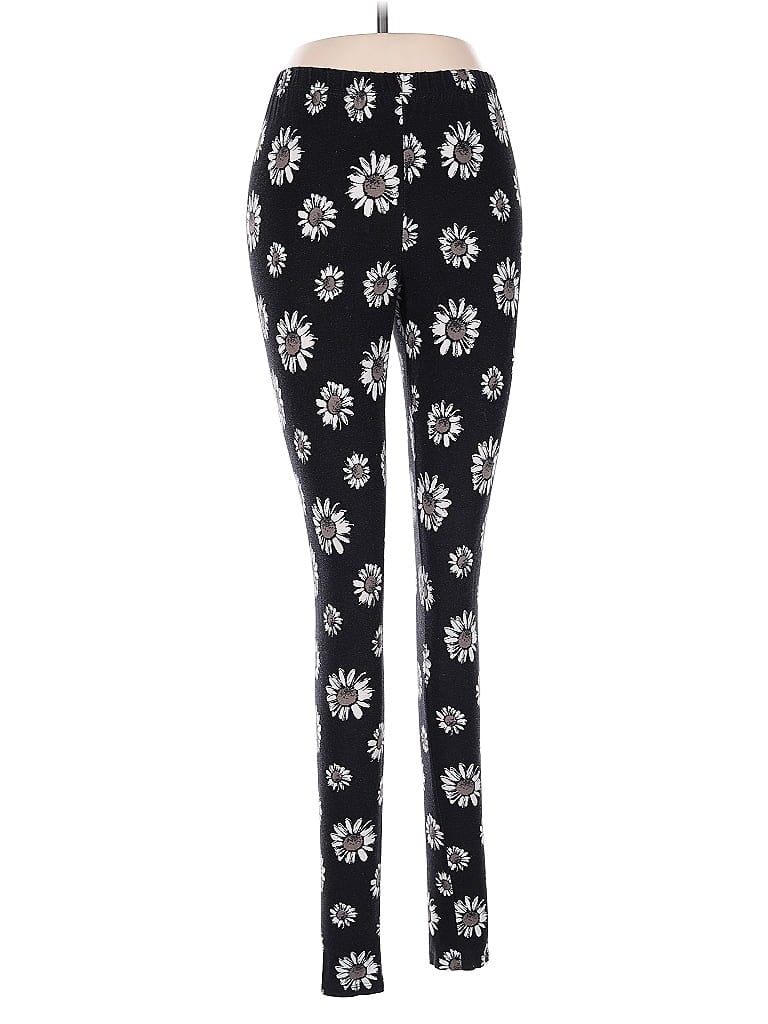 Hot Topic Print Black Leggings Size XS - photo 1