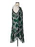 Donna Morgan 100% Polyester Print Green Casual Dress Size 8 - photo 3